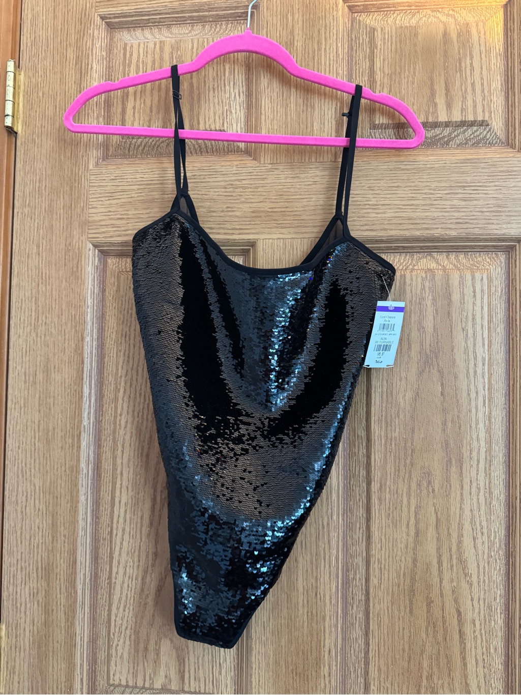 Nwt Wolford Black Sequin Bodysuit
